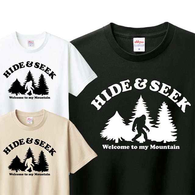 Tシャツ 登山 キャンプ 好き オシャレ オモシロ ビッグフット ティシャツ