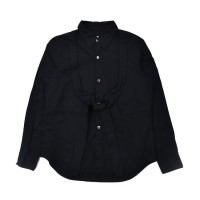 COMME des GARCONS リボンシャツ M ブラック コットン GO-B031 日本製 | Vintage.City ヴィンテージ 古着