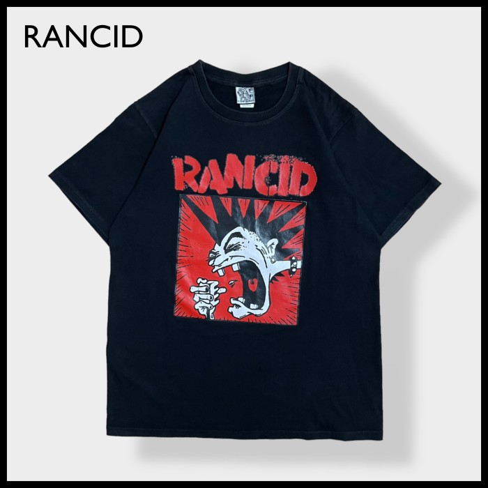 T-SHIRT QUALTY】RANCID Tシャツ バンドTシャツ バックプリント バンt ...