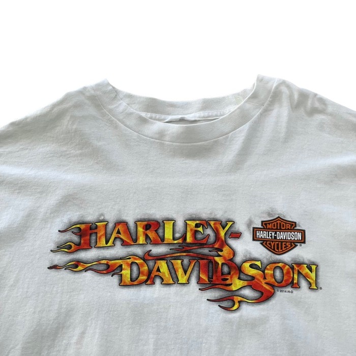Harley Davidson / print tee #A909 | Vintage.City 古着屋、古着コーデ情報を発信