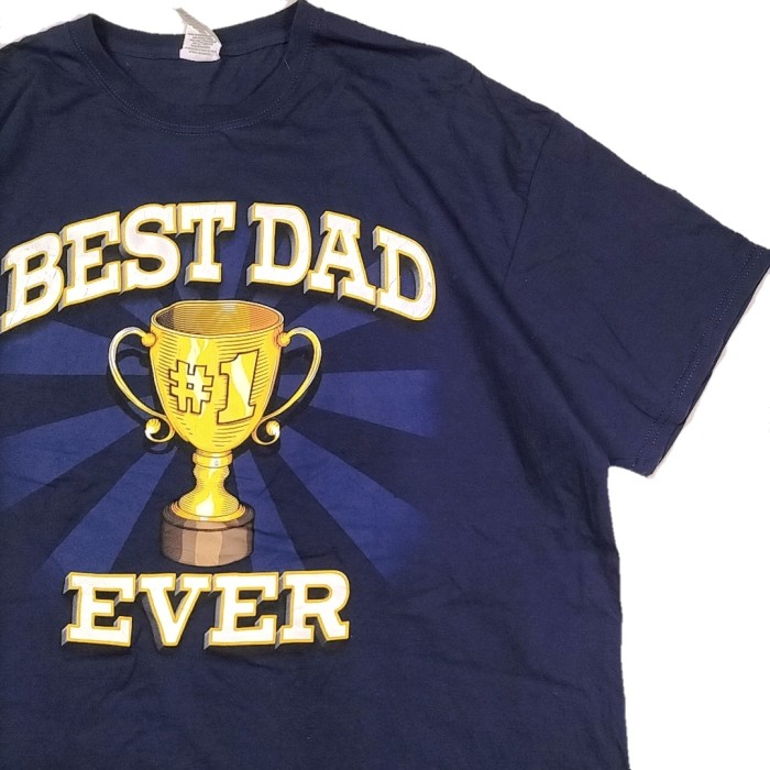 2XLsize BEST DAD EVER Tee ビックT トロフィー Tシャツ 24032702 | Vintage.City 빈티지숍, 빈티지 코디 정보