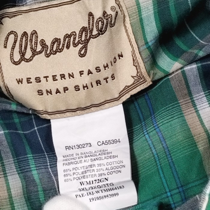 3XLsize Wrangler check western shirt 24032303 ラングラー 長袖 チェックシャツ | Vintage.City Vintage Shops, Vintage Fashion Trends