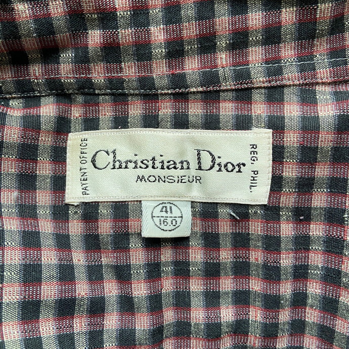 90年代 Christian Dior クリスチャンディオール MONSIEUR 長袖