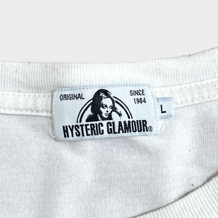 HYSTERIC GLAMOUR】日本製 ロゴ プリントTシャツ イラスト