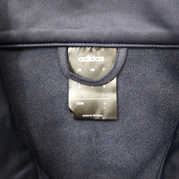 adidas トラックジャケット L ネイビー ポリエステル | Vintage.City 빈티지숍, 빈티지 코디 정보