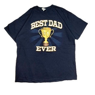 2XLsize BEST DAD EVER Tee ビックT トロフィー Tシャツ 24032702 | Vintage.City 古着屋、古着コーデ情報を発信