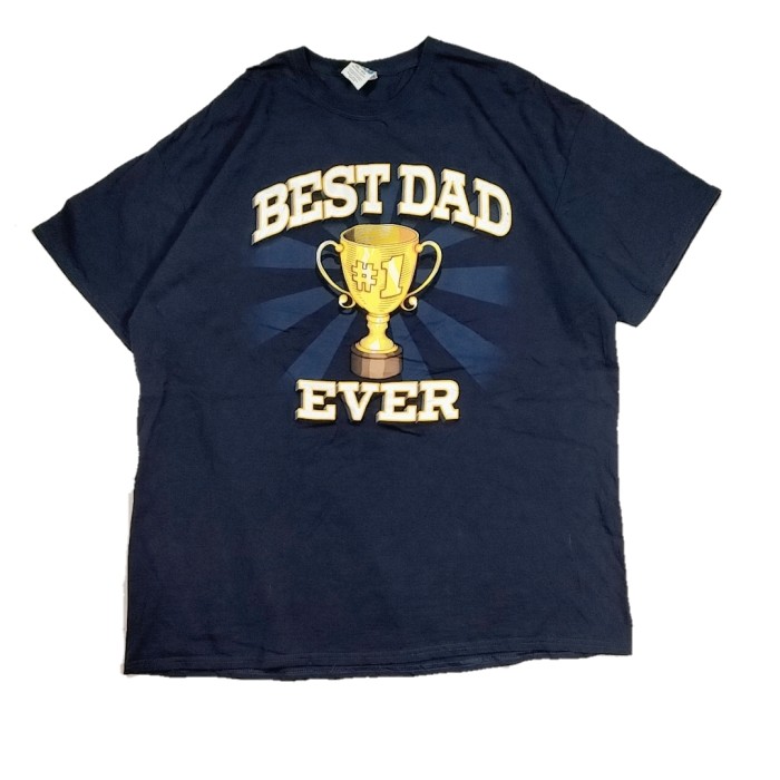 2XLsize BEST DAD EVER Tee ビックT トロフィー Tシャツ 24032702 | Vintage.City 빈티지숍, 빈티지 코디 정보