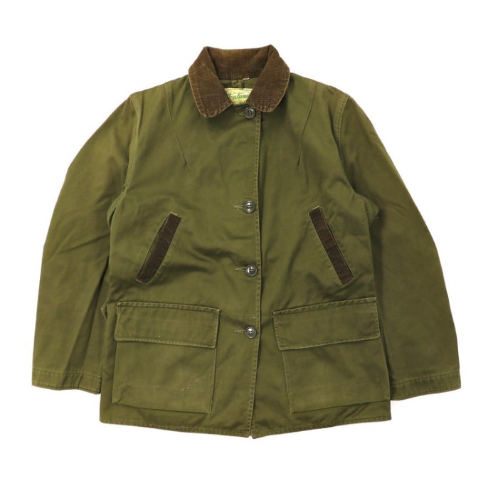 Duxbak ハンティングジャケット 14 カーキ コットン Montana cloth 50