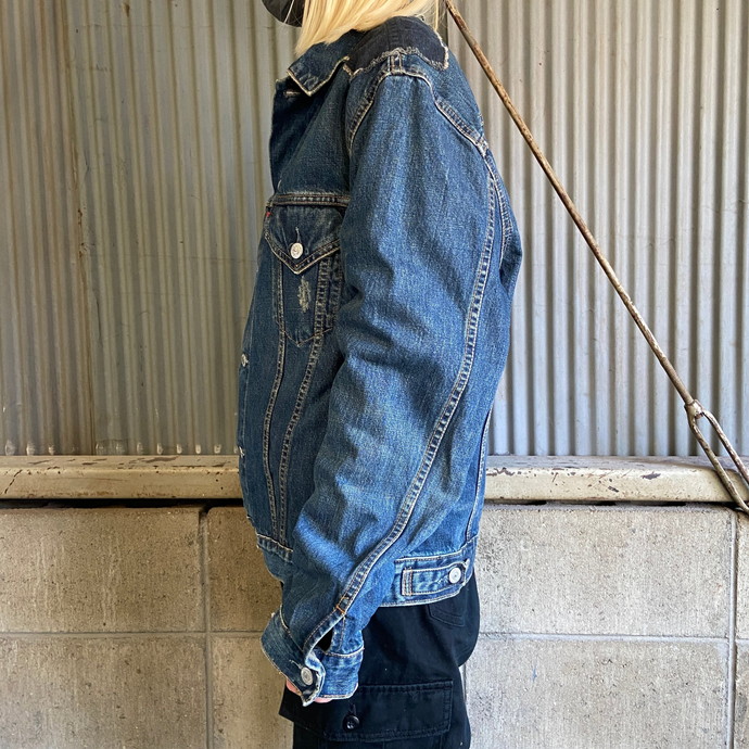 00年代 Levi's ユーロリーバイス 70500 カスタム デニムジャケット