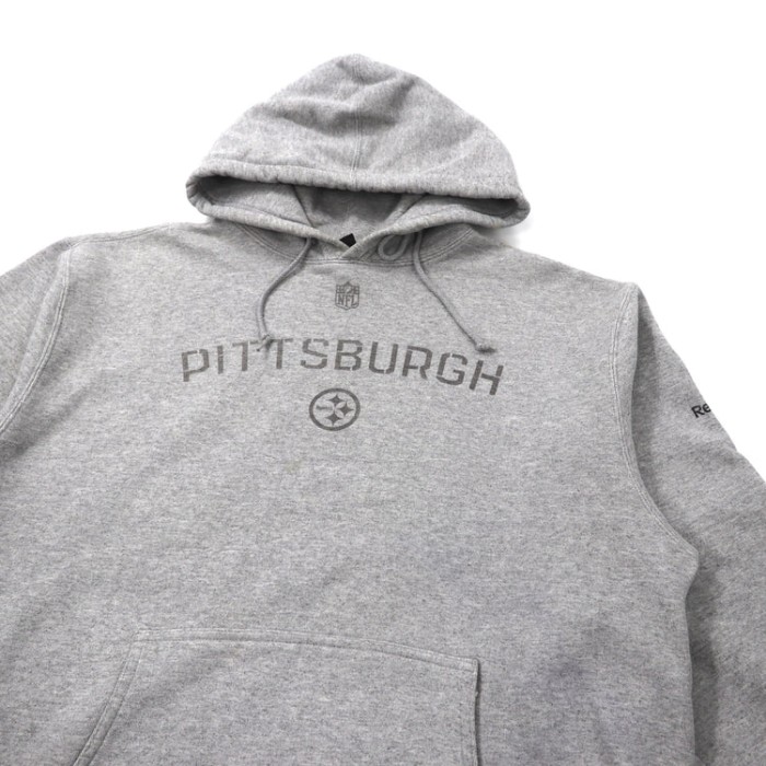 Reebok パーカー L グレー コットン NFL Pittsburgh Steelers | Vintage.City Vintage Shops, Vintage Fashion Trends