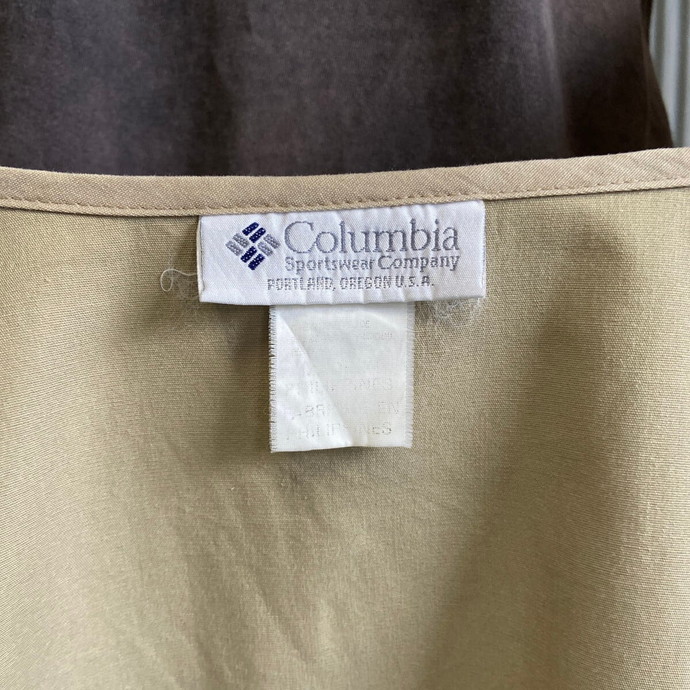 90年代 Columbia コロンビア PFG 多ポケット フィッシングベスト ...
