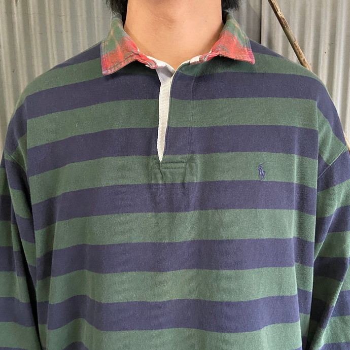 Polo by Ralph Lauren ポロバイラルフローレン ボーダー ラガーシャツ