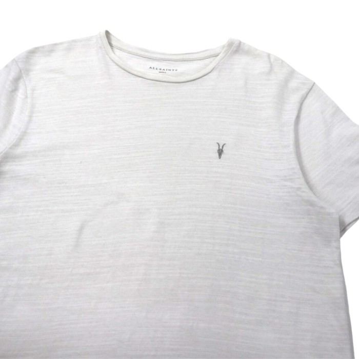 ALLSAINTS Tシャツ S ホワイト コットン | Vintage.City 古着屋、古着コーデ情報を発信
