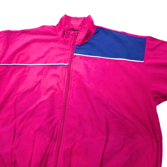 カナダ製 The Pacific Shirt Co. トラックジャケット M ピンク コットン 90年代 | Vintage.City 古着屋、古着コーデ情報を発信