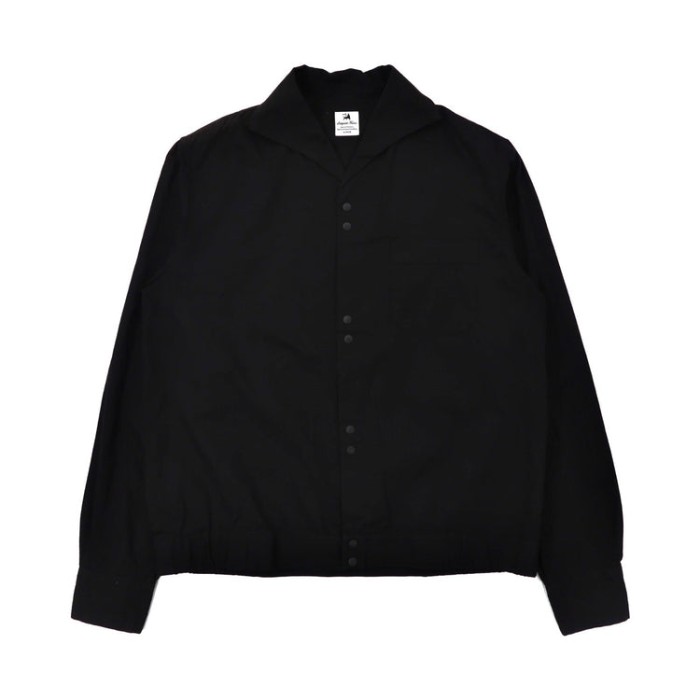 Sasquatchfabrix. オリエンタルオープンカラーシャツ M ブラック ...