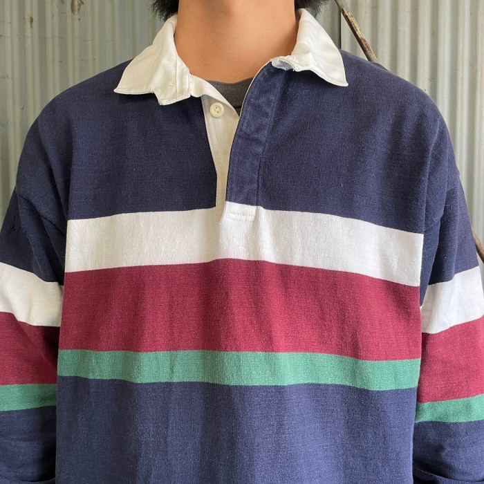 USA製 80年代 L.L.Bean エルエルビーン  ボーダー  ラガーシャツ メンズXL | Vintage.City 古着屋、古着コーデ情報を発信
