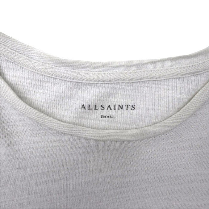 ALLSAINTS Tシャツ S ホワイト コットン | Vintage.City 古着屋、古着コーデ情報を発信