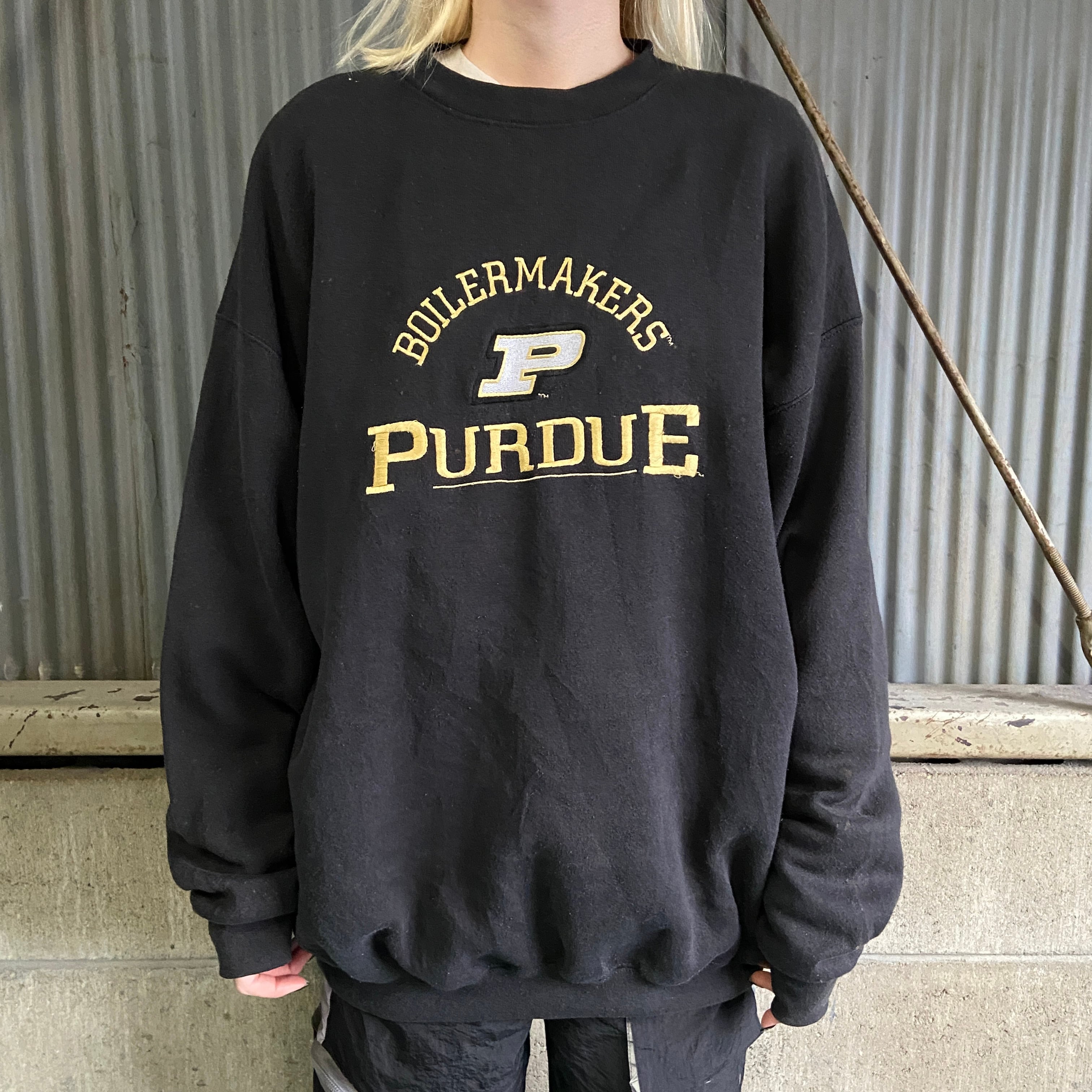 USA製 90年代 purdue boilermakers カレッジチーム ロゴ刺繍