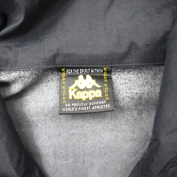 Kappa ナイロンジャケット M ブラック 袖ロゴ 90年代 | Vintage.City 古着屋、古着コーデ情報を発信
