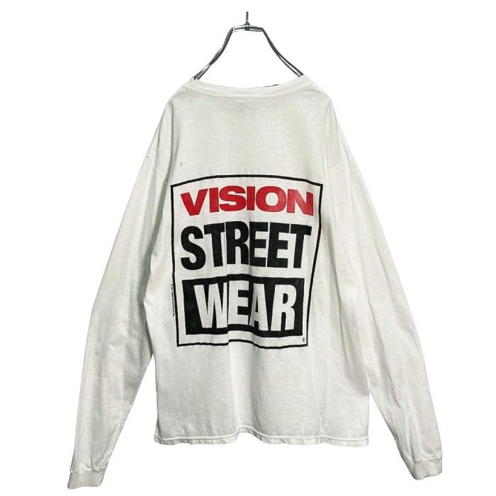 VISION STREET WEAR ロンT 80s アメリカ製 ビンテージ - トップス