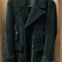 MADE IN ITALY製 GUCCI ベルベットPコート ブラック 48サイズ | Vintage.City 古着屋、古着コーデ情報を発信
