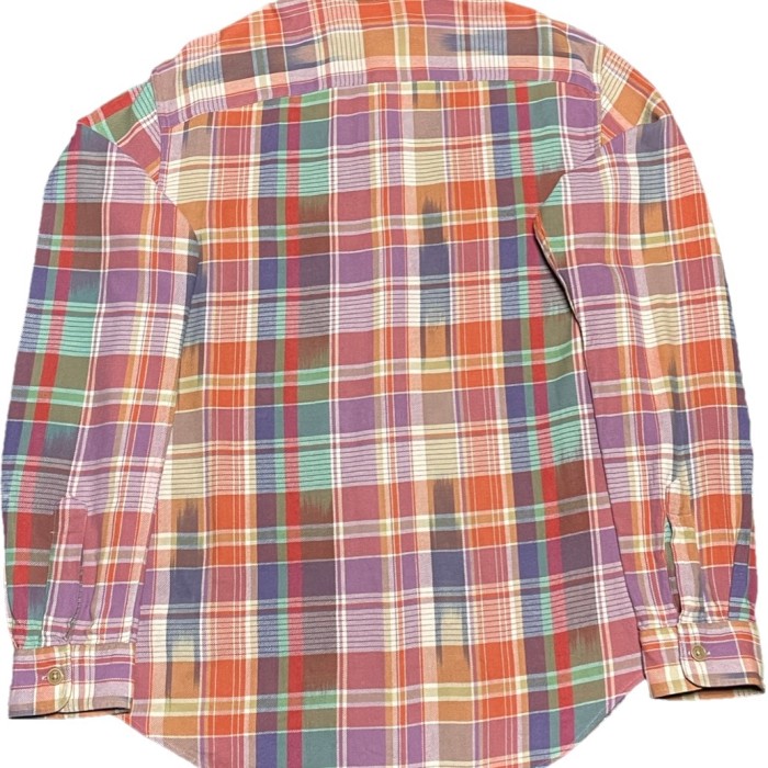 Polo by Ralph Lauren 長袖チェック柄エポーレットシャツ M | Vintage.City 빈티지숍, 빈티지 코디 정보
