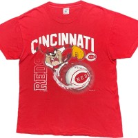 Cincinnati Reds×Looney Tunes コラボTシャツLサイズ | Vintage.City 빈티지숍, 빈티지 코디 정보