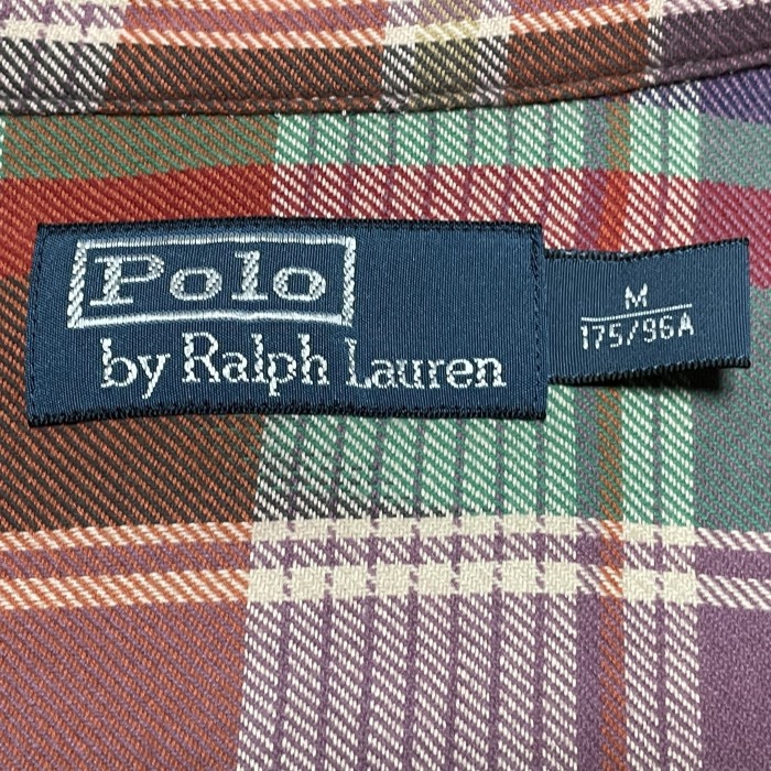 Polo by Ralph Lauren 長袖チェック柄エポーレットシャツ M | Vintage.City 빈티지숍, 빈티지 코디 정보
