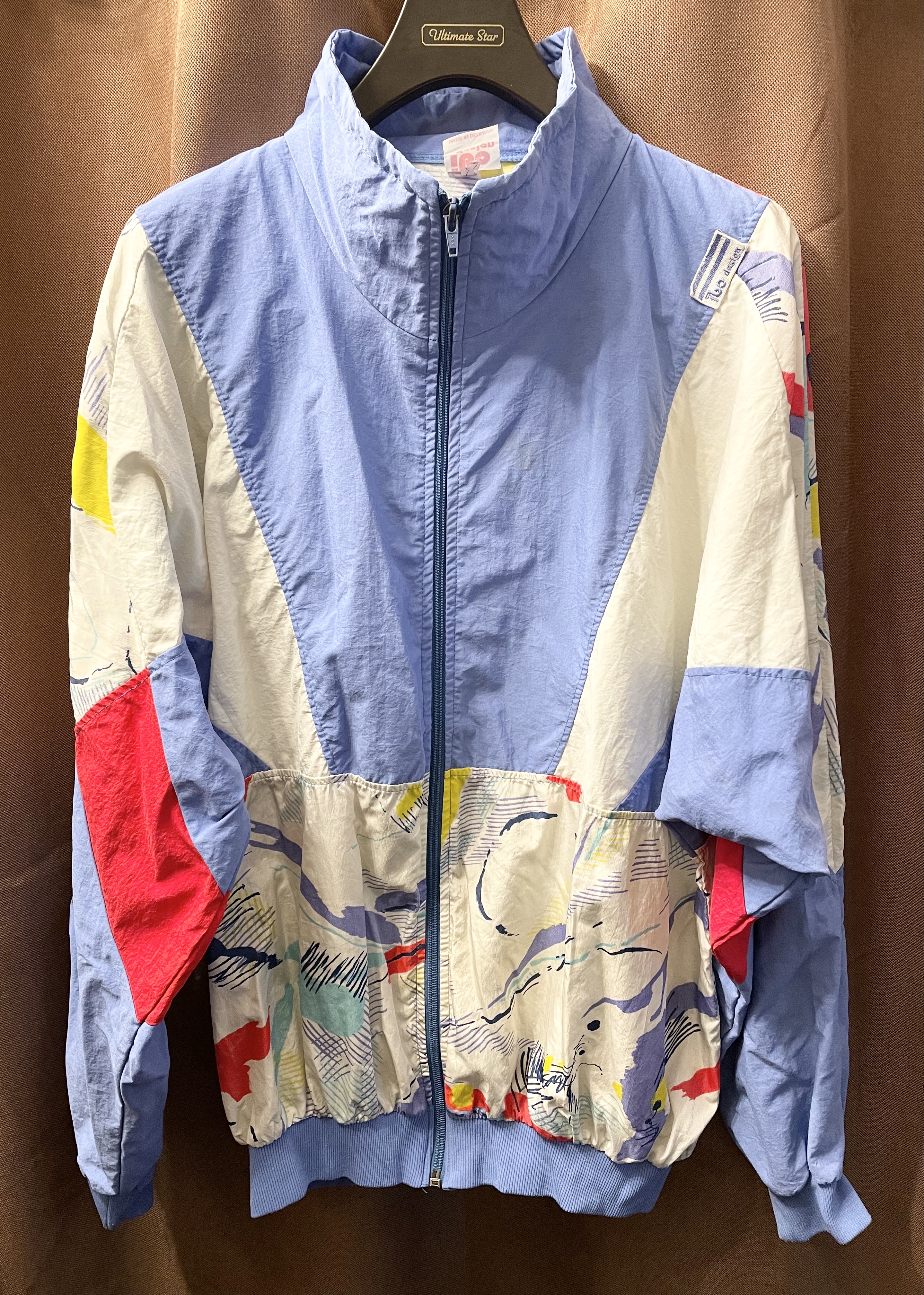 【NOBRAND】vintage 90s ジャケット　薄生地