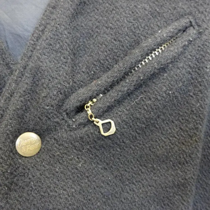 ラディアル ベスト S ブラック 刺繍ロゴ ポケット シンプル 黒 ボタン | Vintage.City 古着屋、古着コーデ情報を発信