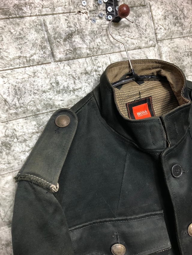 マテリアルモールスキン希少 ヒューゴボス HUGO BOSS OLBERS ORANGE ブラック ... 10516円