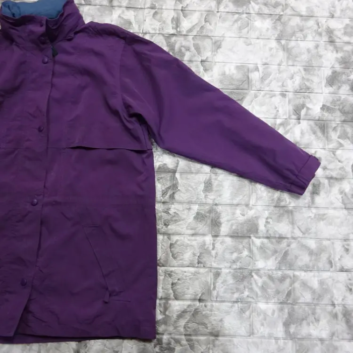 エルエルビーン ブルゾン M パープル フード パーカー 2WAY 紫 ポケット | Vintage.City 古着屋、古着コーデ情報を発信