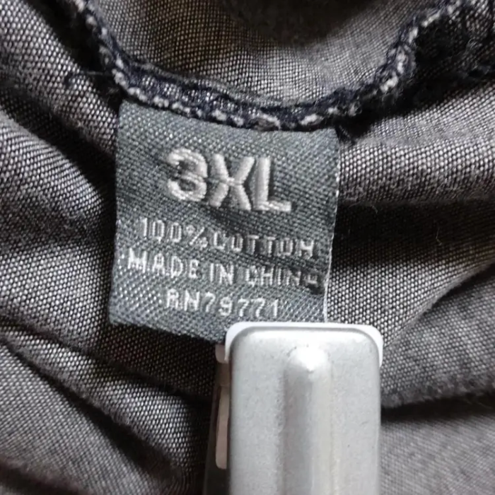 D-LUX デニムシャツ 3XL ウエスタン ワークシャツ グレー ビッグサイズ | Vintage.City 古着屋、古着コーデ情報を発信