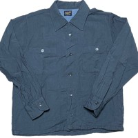 日本製 TENDERLOIN 長袖ウールシャツ ネイビー Sサイズ | Vintage.City 古着屋、古着コーデ情報を発信