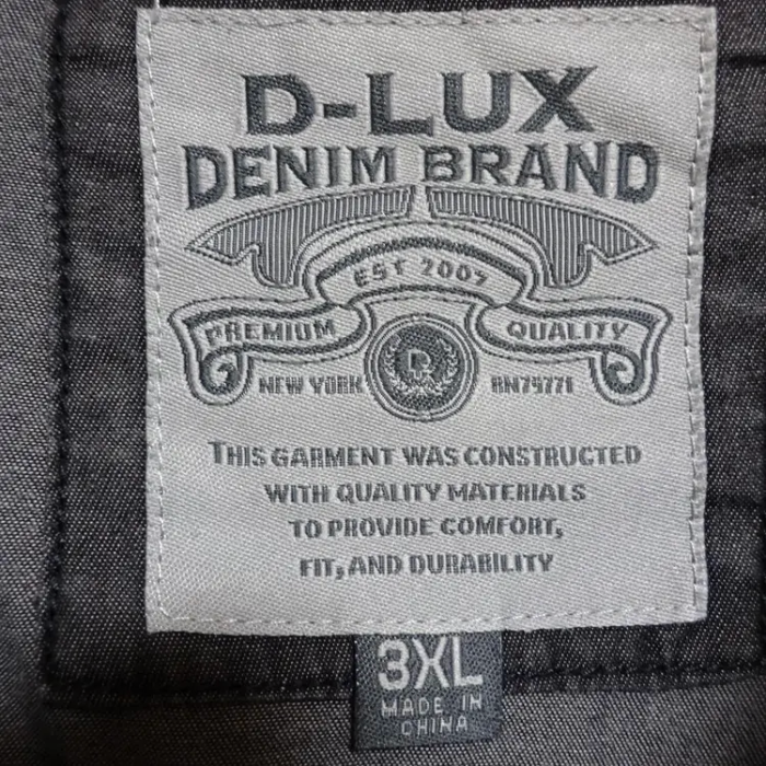 D-LUX デニムシャツ 3XL ウエスタン ワークシャツ グレー ビッグサイズ | Vintage.City 古着屋、古着コーデ情報を発信