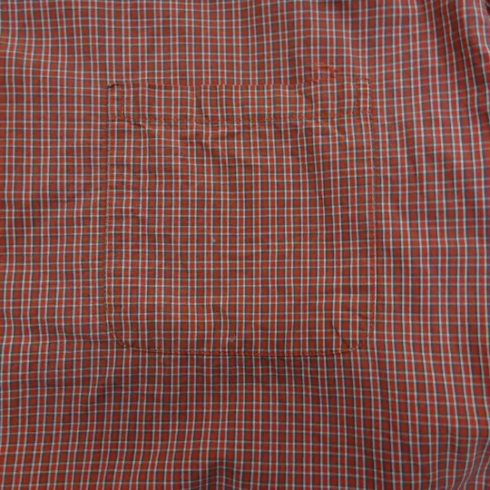 90s オールドギャップ 長袖シャツ XL オレンジ チェック 胸ポケット | Vintage.City 古着屋、古着コーデ情報を発信