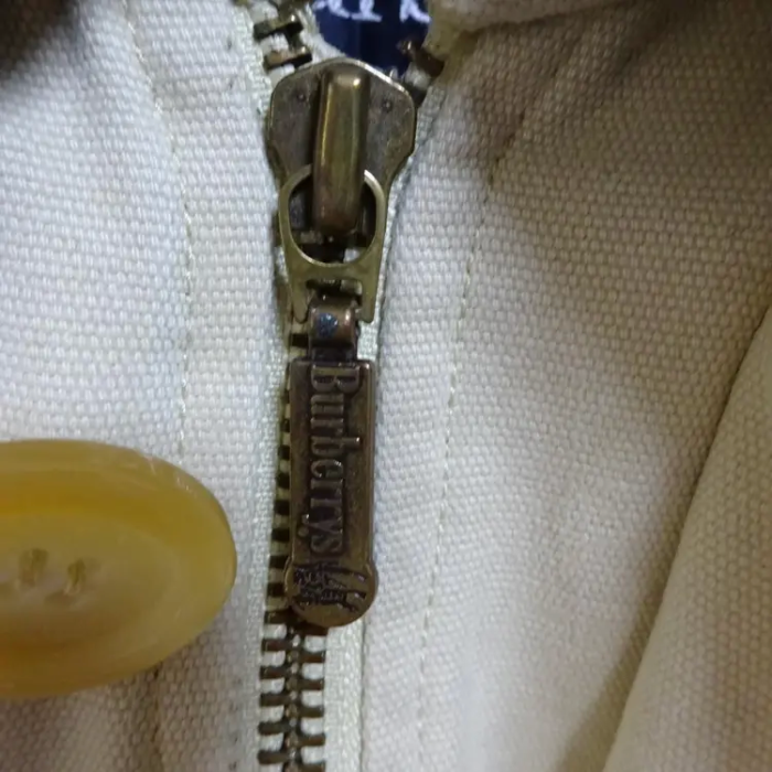 バーバリーズ ステンカラーコート ベージュ コート ポケット フルジップ ボタン | Vintage.City 古着屋、古着コーデ情報を発信