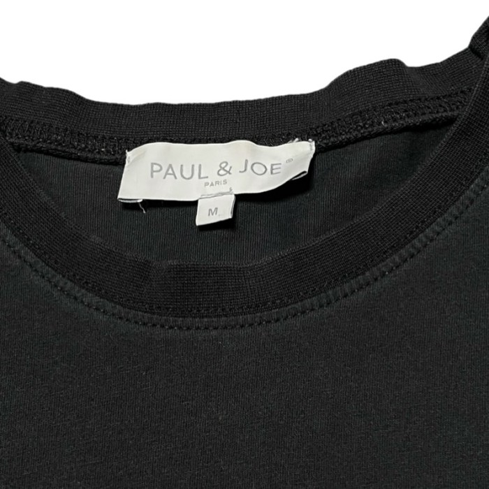 PAUL & JOE バックロゴ半袖Tシャツ ブラック Mサイズ | Vintage.City 古着屋、古着コーデ情報を発信