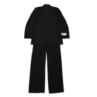 Kodama Formal スーツ セットアップ 92A4 ブラック ウール 未使用品 | Vintage.City 빈티지숍, 빈티지 코디 정보