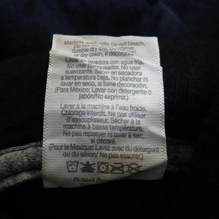 ラッセルアスレティック パーカー M ブラック プルオーバー バックロゴ 刺繍 | Vintage.City 古着屋、古着コーデ情報を発信