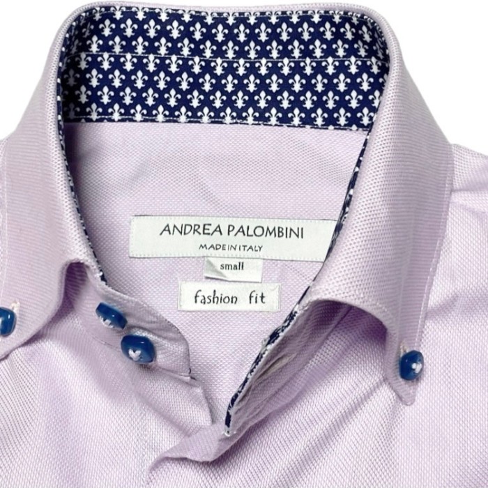 イタリア製 ANDREA PALOMBINI 長袖ドレスシャツ パープルSサイズ | Vintage.City 古着屋、古着コーデ情報を発信