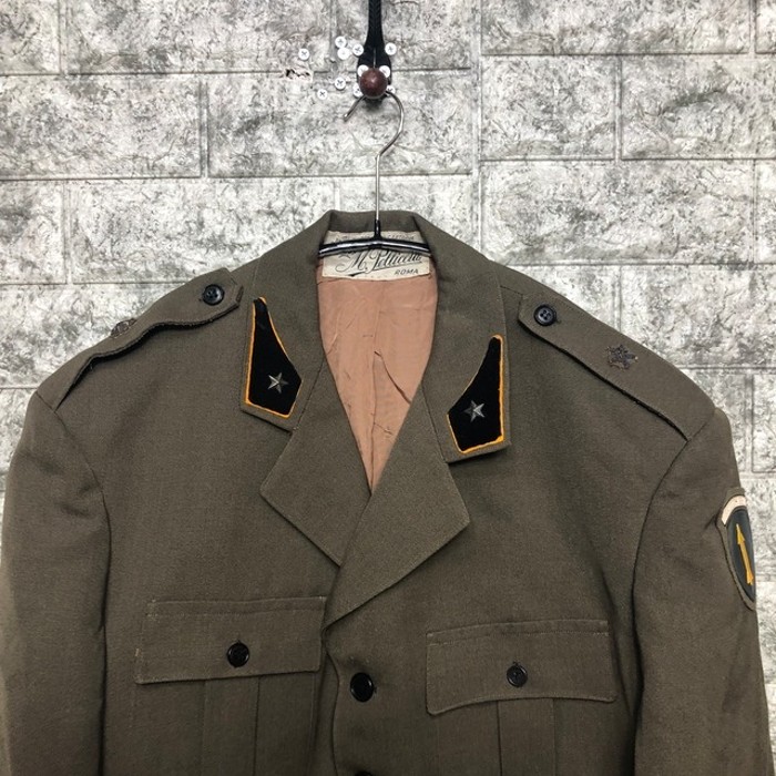 希少 デッドストック 1950s イタリア軍 実用 セレモニー ドレスジャケット