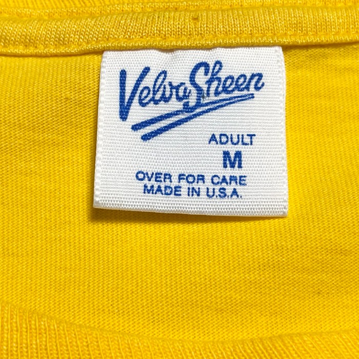 米国製 Velva Sheen × Disney プリントTシャツ イエロー M | Vintage.City 빈티지숍, 빈티지 코디 정보
