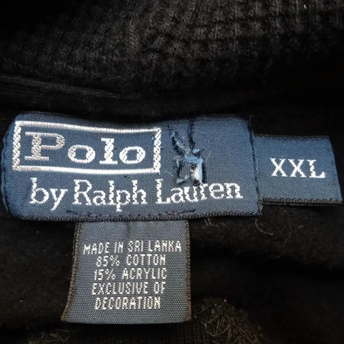 ラルフローレン ポロベア 刺繍 パーカー XXL ブラック フード プルオーバ | Vintage.City 古着屋、古着コーデ情報を発信