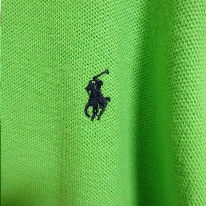 ラルフローレン ポロシャツ L ライトグリーン 半袖 胸ロゴ 刺繍ロゴ 緑 | Vintage.City 古着屋、古着コーデ情報を発信