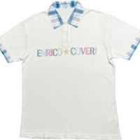 ENRICO COVERI SPORT 半袖パイルポロシャツ ホワイト Mサイズ | Vintage.City 빈티지숍, 빈티지 코디 정보