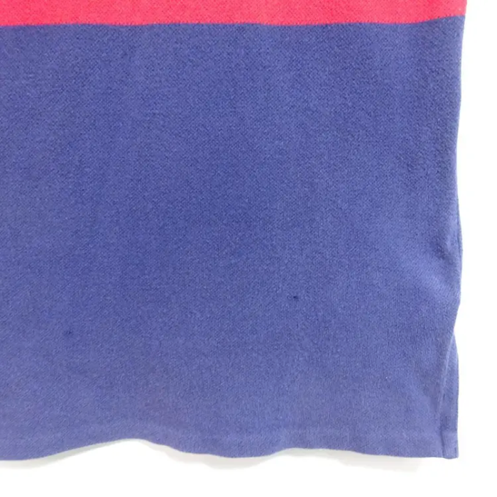 ラルフローレン ポロシャツ M ネイビー レッド ボーダー ハトメ 刺繍ロゴ 紺 | Vintage.City 빈티지숍, 빈티지 코디 정보