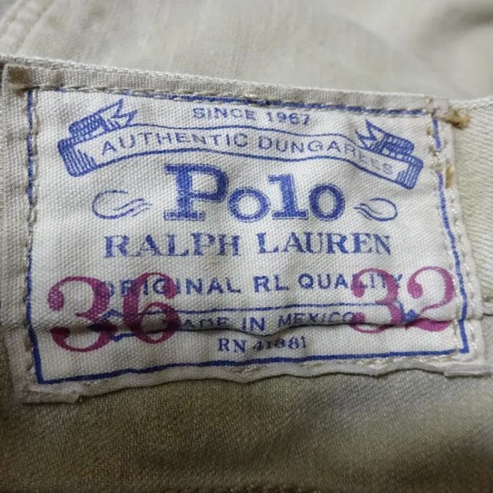 ラルフローレン ワークパンツ サイズ36/32 ベージュ ロング USA | Vintage.City 古着屋、古着コーデ情報を発信