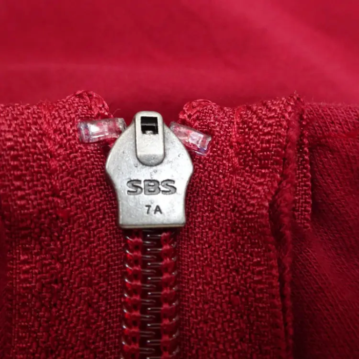 SEMINOLES スウェット ボルドー ハーフジップ 胸ロゴ ボトルネック 赤 | Vintage.City 古着屋、古着コーデ情報を発信