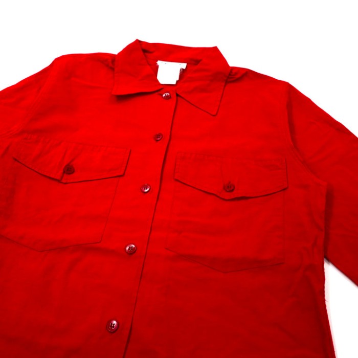 agnes b. ワークシャツ 1 レッド コットン フランス製 | Vintage.City 빈티지숍, 빈티지 코디 정보